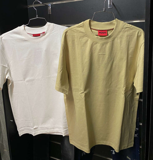 Hugo tshirt for man חולצת אוברסייז של הוגו בצבע בז' לגבר